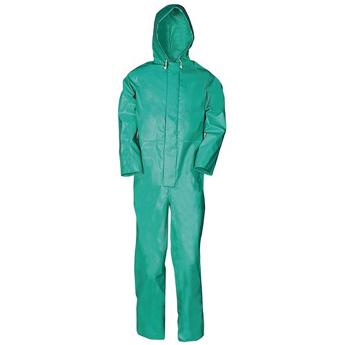 Beeswift Sioen Chemtex Coverall Waterproof Green Large CCHGL