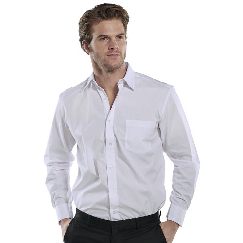 Beeswift Classic Long Sleeve Shirt White 15.5 CSW15.5 BSW02177