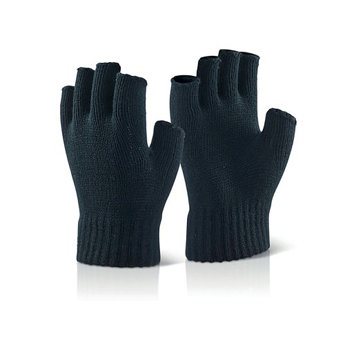 Beeswift Fingerless Mitts Black FLM