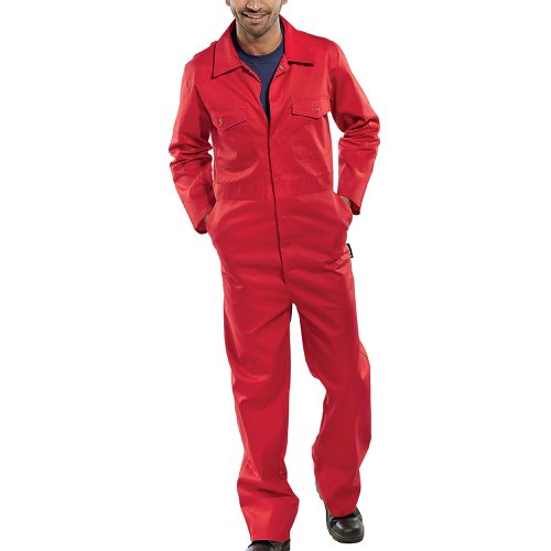 Beeswift Click Boilersuit Red 36 PCBSRE36