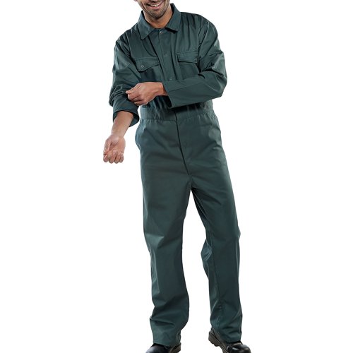 Beeswift Click Boilersuit Spruce Green 36 PCBSS36