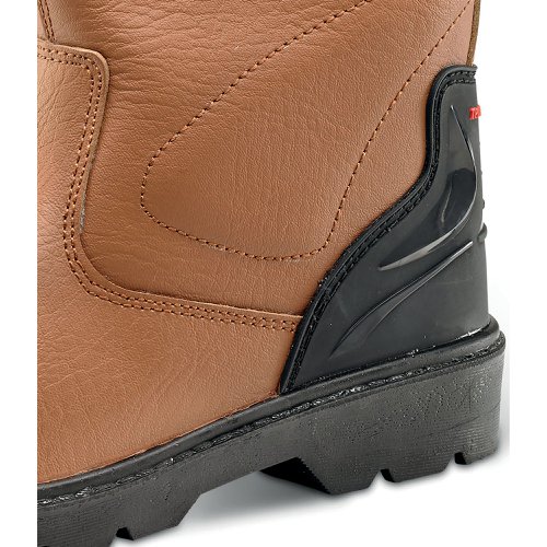 Fur lined steel toe capped boots best sale