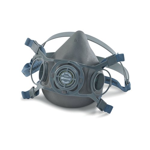 Beeswift B-Brand Twin Filter Half Mask Grey Medium BB3000M