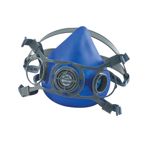 Beeswift B-Brand Twin Filter Half Mask Blue Large BB3000L | BSW04782 | Beeswift