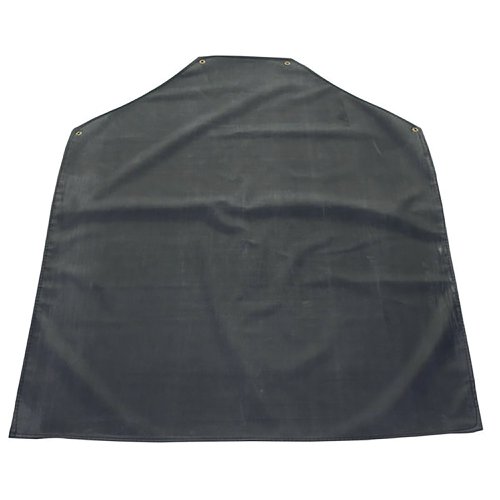 Beeswift Rubber Apron Black 46 x 36 inch