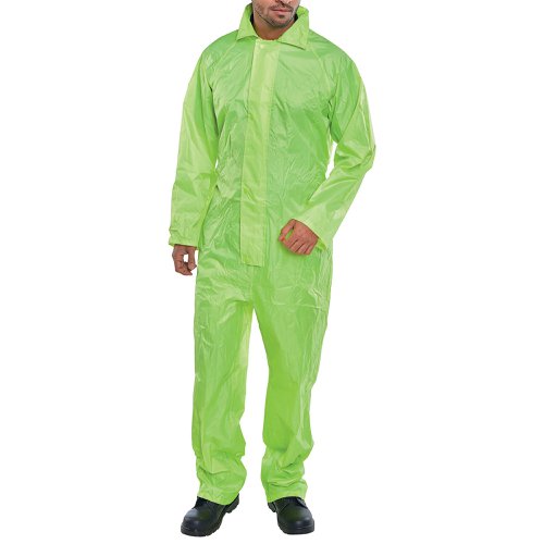 Beeswift Nylon B-Dri Coverall Saturn Yellow S NBDCSYS