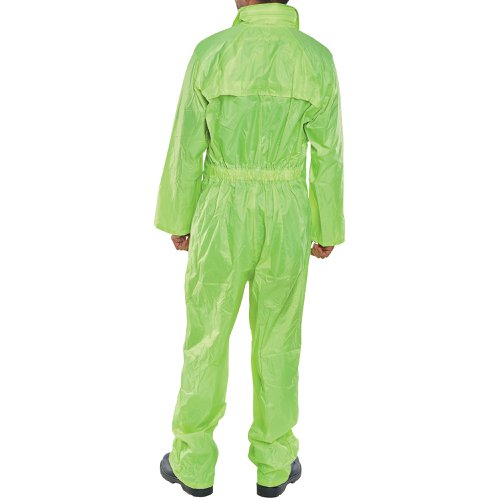 Beeswift Nylon B-Dri Coverall Saturn Yellow 2XL NBDCSY2XL | Beeswift