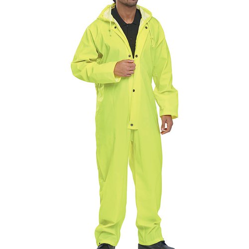 Beeswift Super B-Dri PU Coverall Saturn Yellow M SBDCSYM