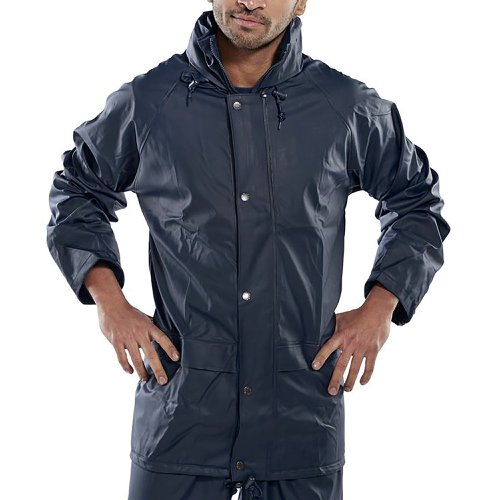 Beeswift Super B-Dri Weather Proof Jacket Navy Blue L