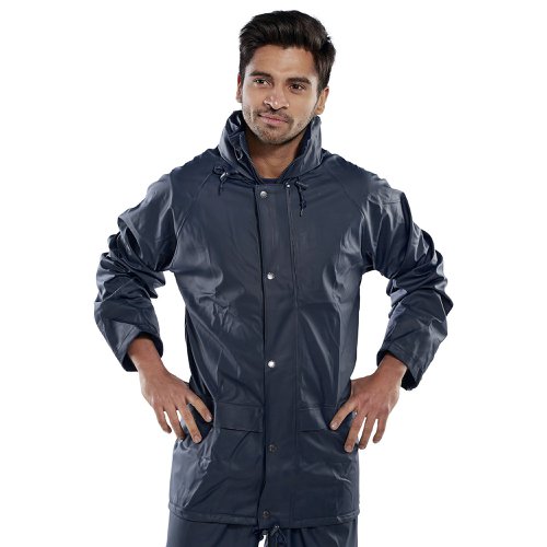 Beeswift Super B-Dri Weather Proof Jacket Navy Blue L