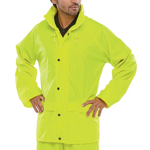 Beeswift Super B-Dri Weather Proof Jacket Saturn Yellow L SBDJSYL | Beeswift