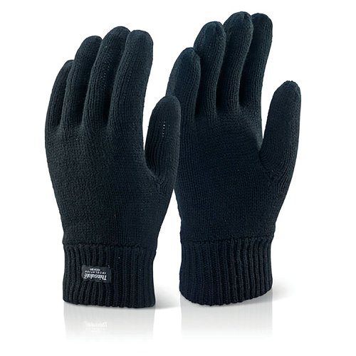 Beeswift Thinsulate Gloves Black One Size THGBL