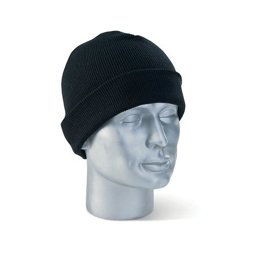 Beeswift Watch Beenie Hat Black WHBL Headwear BSW06516