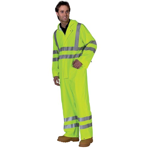 Beeswift Super B-Dri PU Breathable Coverall Saturn Yellow S PUC471SYS