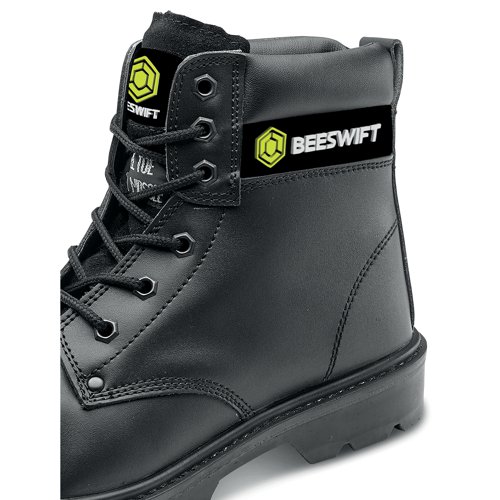 Beeswift Click Traders Dual Density PU 6 Inch Lace up S3 Safety Boots 1Pr Black 7 CTF20BL07 BSW09855