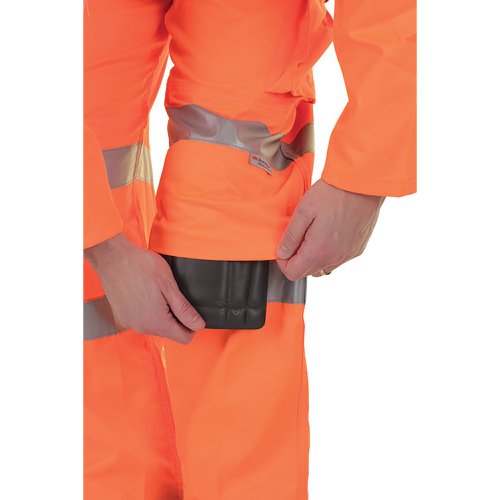 Beeswift Railspec Polycotton Coverall Orange 38 RSC38