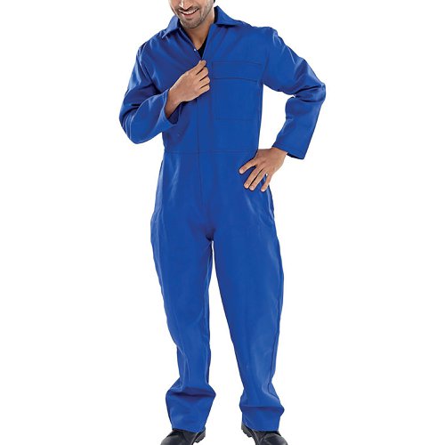 Beeswift Fire Retardant Boilersuit Royal Blue 36