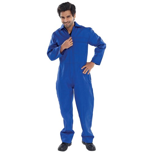 Beeswift Fire Retardant Boilersuit Royal Blue 38