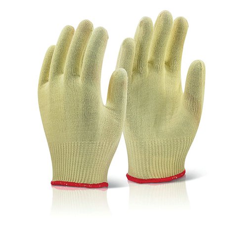 Beeswift Kevlar Lightweight Gloves 1Pr Yellow 8 KGLW08