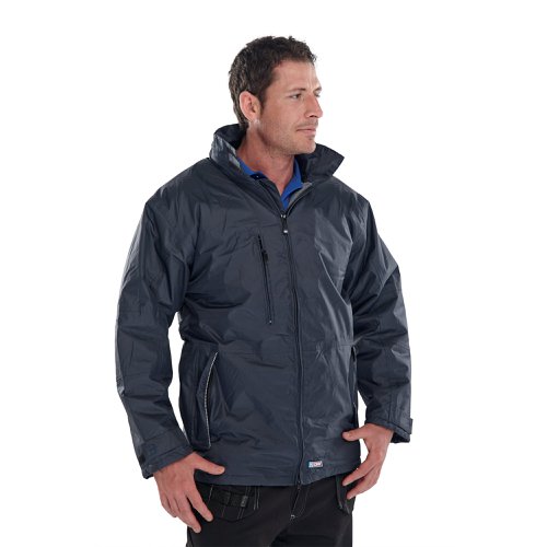 Beeswift Mercury Weather Proof Jacket Navy Blue XL