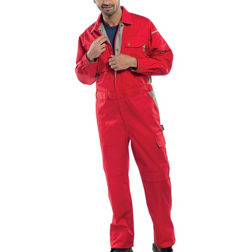 Beeswift Click Premium Boilersuit Red 36 CPCRE36