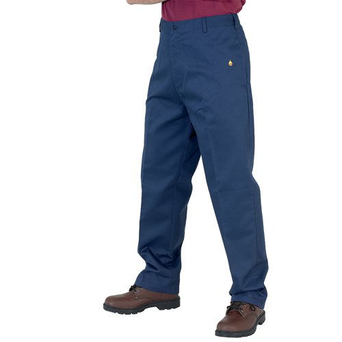 Beeswift Fire Retardant Trousers Navy Blue 30 CFRTN30 | Beeswift