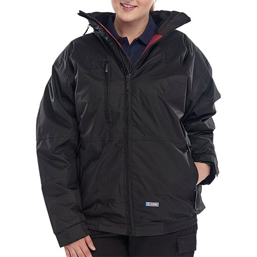 Beeswift Mercury Weather Proof Bomber Jacket Black L