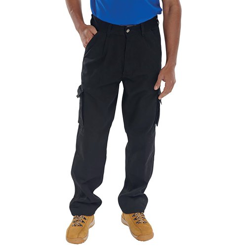 Beeswift Click Traders Newark Trousers Black 30