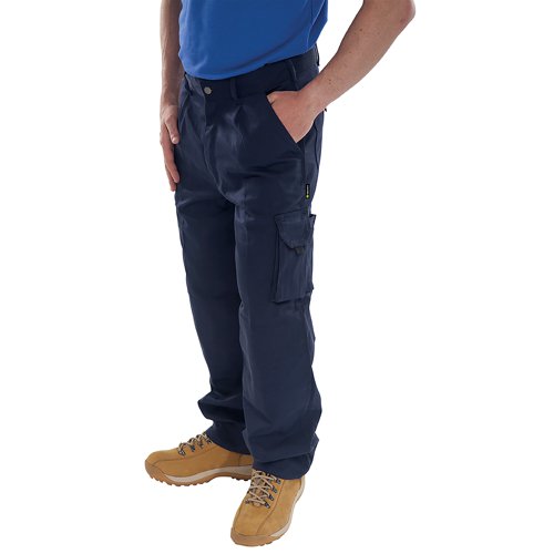 Beeswift Click Traders Newark Trousers Navy Blue 30 CTRANTN30