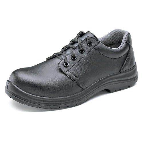 Beeswift Micro-Fibre Steel Toe S2 Lace Up Shoe 1Pr Black 4 CF82304