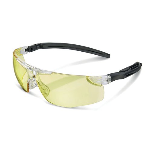 Beeswift H50 Anti-Fog Ergonomic Temple Spectacles Yellow Lens BBH50Y | Beeswift