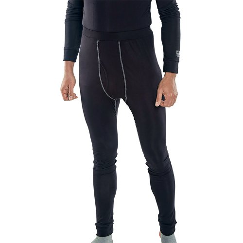 Beeswift Base Layer Long Johns Black S