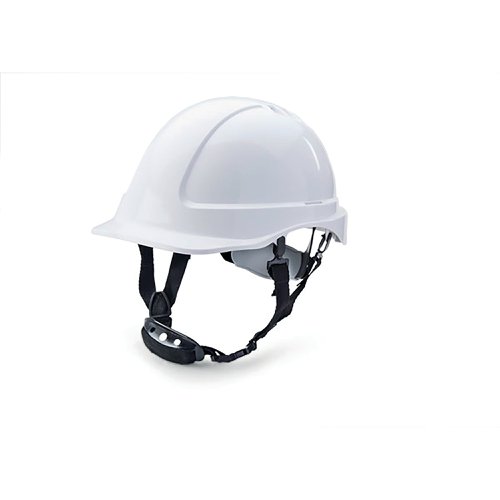 Beeswift B-Brand Reduced Peak Industrial Safety Helmet White BBSHRPW