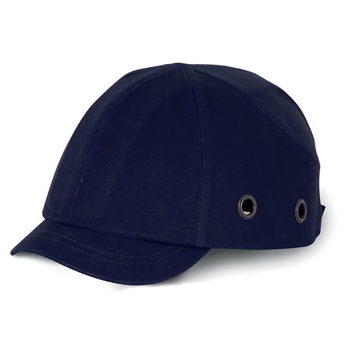 Beeswift Short Peak Safety Baseball Cap Navy Blue BBSPSBCN