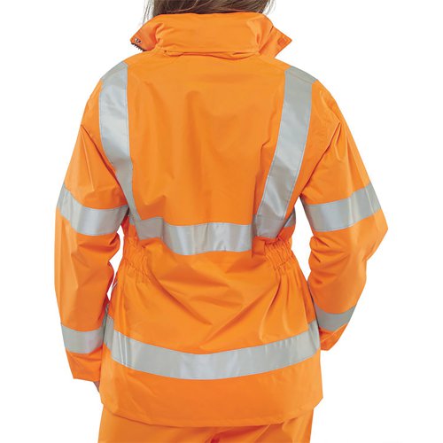 Beeswift Ladies Executive High Visibility Jacket Orange L LBD35ORL