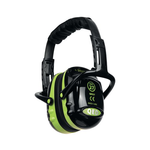 Beeswift QED27 Ear Defenders SNR 27 Green QED27