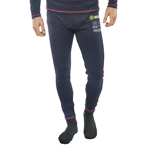 Beeswift ARC Compliant Long Johns Under Garment Navy Blue S CARC24S