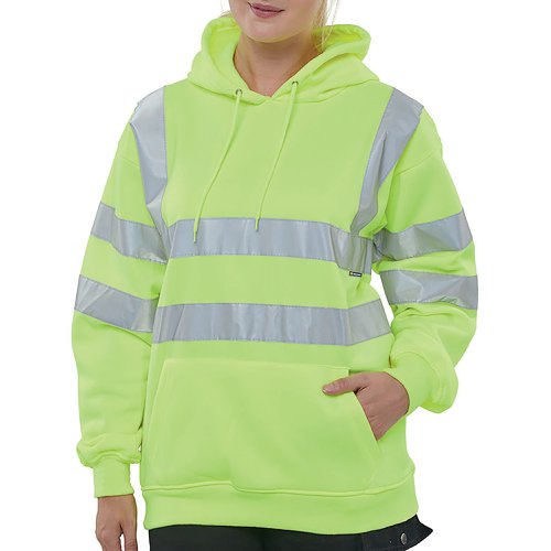 Beeswift Pull On Hoody Sweatshirt Saturn Yellow S BSSSH25SYS | Beeswift