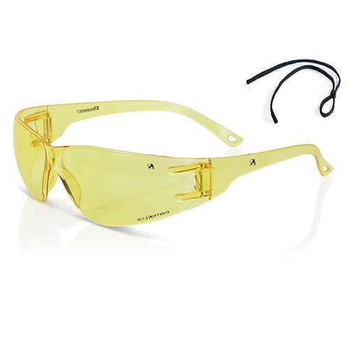 Beeswift Performance Wrap Around Spectacles Yellow ZZ0090Y