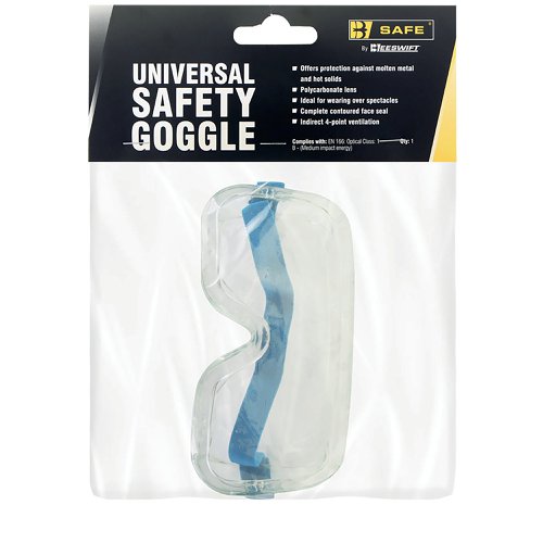 Beeswift Universal Safety Goggles Clear BS091