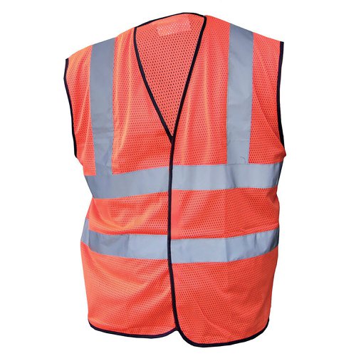 Beeswift High Visibility Mesh Vest Orange S HVMWORS