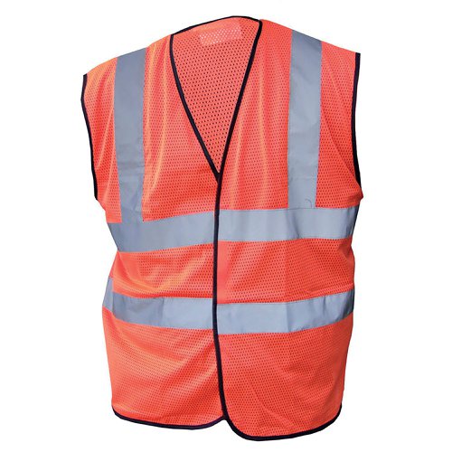 Beeswift High Visibility Mesh Vest Orange L