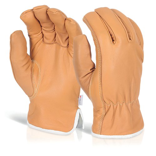 Beeswift Glovezilla ARC Flash Thermal Drivers Gloves 1 Pair Brown 2XL