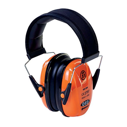 Beeswift QED Ear Defenders SNR 31 Orange QED504 BSW36426