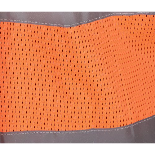 Beeswift Executive Mesh Waistcoat Orange 5XL HVMWEXECOR5xL | Beeswift