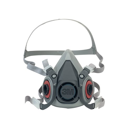 3M Reusable Half Face Mask Small 3M6100S