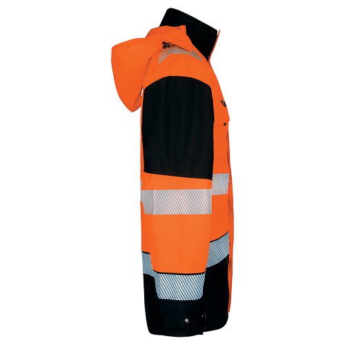 Beeswift Deltic High Visibility Two Tone Jacket Orange/Black S