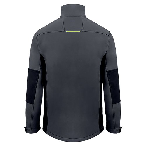 Beeswift FlexSoftshell Jacket Two-Tone Grey/Black XS