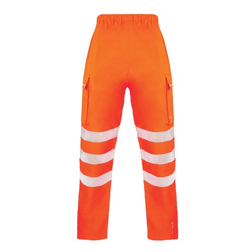 Beeswift Deltic Hi Vis Over Trousers Orange S BSDTORS