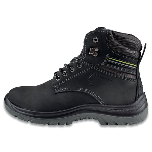 Beeswift Dual Density PU Steel Toe Cap Ankle Boots 1Pr Black 12 CF56BL12